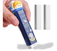Retractable Eraser, Slide Erasers with Sleeve, Cartoon Cute, Push-Pull Design, Expandable, Slide Pencil Erasers, Back to School Supplies, Sleeve, Refill, Colored, Creative