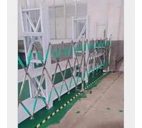Retractable Expandable Folding Barrier - Crowd Control & Pedestrian Safety Gate Portable Traffic Fence for Events Outdoor Use Easy Setup