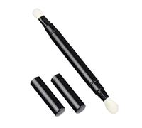 Retractable Eye Makeup Brush with Cap, Dual Ended Shadow Brush for Eye and Nose, Automatic Sealing Makeup Tool for Home, Outdoor, Travel (Smudge Brush)