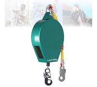 Retractable Fall Protection Device 5m/10m/15m/20m/30m Safety Cable Personal Fall Limiter for Roofs and Elevators 300kg Load Capacity Fall Prevention Equipment