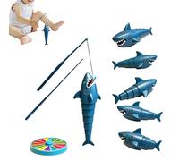 Retractable Fish Toy Set - Interactive Retractable Fish Toy Sensory Activities,Fishing Board Games - for Boys Girls Teens Preschool Kindergarten Nursery Room Playtime Holiday Birthday Party Home Room