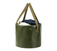 Retractable Folding Bucket, Portable Foot Bath, 25x25x3cm Portable Leak-Proof Basin, Retractable Material, Foot Soak Tool with Sturdy Handle, Pail for Car RV and Camping