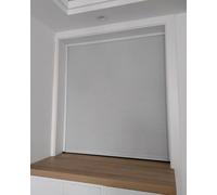 Retractable Folding Concertina Door for Smals - Ideal for Cabinet Closet Kitchen Cupboard Pantry & Sliding Wardrobe (70x75cm/27.6x29.5)