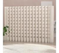 Retractable Folding Room Dividers Thick Temporary Wall Partitions for Home Office Retail and Events160x400cm (63x158in) Portable Privacy Screen