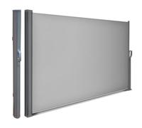 Retractable Folding Sun Shade Awning - UV Resistant Waterproof Outdoor for Garden Patio Balcony & Courtyard - Adjustable Side Divider Screen