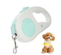 Retractable for Dogs - 5 m Telescopic Tape for Pet with LED Light, Canine Trolling Tape - for Hiking, Travel, Training, Beach, Camping
