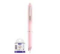 Retractable Fountain Pen - Retractable Fountain Pens for Writing, Tool with 0.38mm Refillable Ink Cartridges for , Drawing, Graffiti, Diary, School, Students
