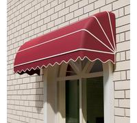 Retractable French Curved Awning Manual Folding Canopy for Garden Patio UV & Rain Protection Sun Shade Shelter for Porch Cafe Outdoor Spaces