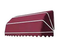Retractable French Curved Patio Awning - Foldable Canopy for Balcony & Yard, DIY Polyester Awning Perfect for Veranda & Outdoor Spaces