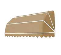 Retractable French Curved Patio Awning - Foldable Canopy for Balcony & Yard, DIY Polyester Awning Perfect for Veranda & Outdoor Spaces