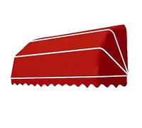 Retractable French Curved Patio Awning - Foldable Canopy for Balcony & Yard, DIY Polyester Awning Perfect for Veranda & Outdoor Spaces
