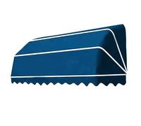Retractable French Curved Patio Awning - Foldable Canopy for Balcony & Yard, DIY Polyester Awning Perfect for Veranda & Outdoor Spaces