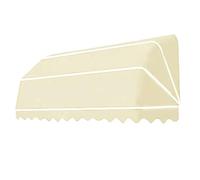 Retractable French Curved Patio Awning - Foldable Canopy for Balcony & Yard, DIY Polyester Awning Perfect for Veranda & Outdoor Spaces