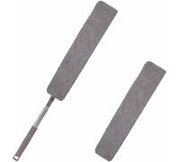 Retractable Gap Dust Cleaner, Under Refrigerator/Sofa Cleaning Tool, Microfiber Gap Duster, Suitable for Underneath Cleaning of Furniture, Fridges, Couch, Bed (25-55 Inch)