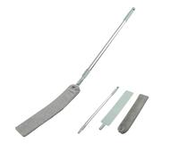 Retractable Gaps Dust Cleaner Under Appliance Microfiber Duster Dust Brush Flexible Long Handle Flat Gaps Duster with Extendable Pole and Cloth Cover for Sofa Bed Furniture Bottom Ceiling Fan Blinds