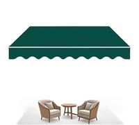 Retractable Garden Sun Canopy 5x1.5m/5x2m/5x2.5m - Manual Outdoor e for Patio Balcony Reurant UV Protect Teles Canopy for Cafe & Courard