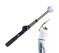 Retractable Golf Swing Training Aid, Golf Swing Trainer Golf Grip Training Aid for Men Women Teens, Posture Tempo Correction Practice Stick for Indoor Outdoor Chipping, Hitting Warm-Up Drills