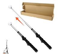 Retractable Golf Training Aid, Portable Warm-Up Golf Swing Trainer, Indoor Practice for Strength Grip Rhythm and Flexibility Training Swing Correction Practice Hitting