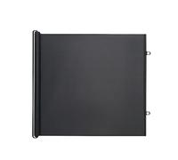 Retractable Grille for Stairs, Extendable Protection No Drilling Against Dog Jumps, Sliding Gate as Barrier for Garage, Balcony, Stairs, Patio, Hallway, Doors