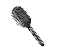Retractable Hair Brush, Air Cushion Comb, 9.45 x 3.15 Inch Self-Class, Massage Comb, Portable Scrape for Thick and Long Hair, Women and Girls, Gold/Black