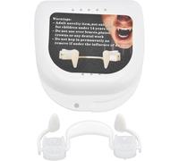 Retractable Halloween Vampire Teeth, Realistic Telescopic Fangs Retractable Braces, Horrifying Vampire Teeth Plastic Dress Up Teeth Halloween Carnival Party Cosplay Decoration