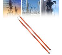 Retractable Height Measuring Stick for Construction/Electrical Work, 2 Pack Load Height Stick/Road Height Measurement With Adjustable Pole, Tree Measuring Tool(6m/19.7ft)