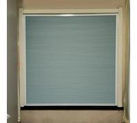 Retractable Honeycomb Pleated DoorFlexible Room Divider for Small Spaces French Style Temporary Gate No Drilling Installation (130x70cm/51.2x27.6'')