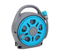 Retractable Hose Reel with 7 Spray Modes, Adjustable Water Pressure for Garden, Car Wash, Outdoor Cleansing (12m)