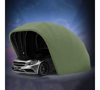 Retractable Hydraulic Carport, Semi-Automatic Easy to Install Canopy, Protect Vehicles from Sun Snow Rain, Outdoor Parking Shelter