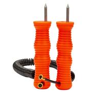 Retractable Ice Fishing Picks Self-Rescue Ice Awls with Portable Ice Breaking Tool for Winter Fishing & Outdoor Activities, 13cm