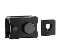 Retractable Indoor Clothesline with Anti Sag 5 1M Length, Wall Mounted Laundry Line That Saves Space and Disappears When Not in Use (black)