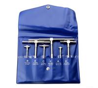 Retractable Inner Diameter Gauge 8-150mm Set - Professional Hole Gauges for Internal Dimensions - Steel Workshop Measuring Tool