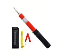 Retractable Insulation Discharge Rod, Electrical Safety Tool for Capacitor Transformer, High Voltage Discharge Pole 10KV-100cm/3.3ft