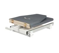 Retractable Ironing Board Modern Gray Cabinet Mount Board with 180° Rotation Locking Knob & <20dB Silent Track Space-Saving Foldable Station for Small Apartments & Laundry Rooms