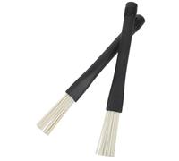 Retractable Jazz Drum Brushes Plastic Drumsticks 2 Pcs for Beginners | Drumming Accessories, Convenient Storage, Wide Music Use, Balance Loudness with Other Instruments