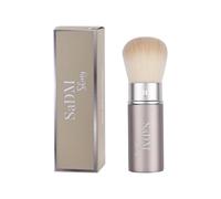 Retractable Kabuki Makeup Brush for Powder, Cream, Liquid Foundation, Sunscreen, Blush, Blending & Bronzer - Professional Full Face Make Up Brush - Vegan & Cruelty Free