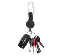 Retractable key chain, high-performance badge reel, anti-theft heavy duty key chain with bottle opening design, small men's keys for the work of hospital construction allow tool