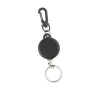 Retractable Keychain ID Badge Holder Key Chain Carabiner for Outdoor Camping