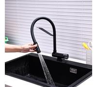 Retractable Kitchen Faucet, Flexible Sprayer, Dual Function Tap for Sink, Modern Design for Home & Restaurant, Easy Installation, Kitchen Mixer