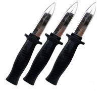 Retractable Knife, Fake Knife, Prop Knife Trick Gadget Toy Vanishing Dagger Knife Pranks for Adults, Movie Props, Halloween Fools Day Party Trick Costume Cosplay Daggers Prank Gadgets (3 Pack)