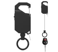 Retractable Lanyard - Strong Retractable Key Rings, Key Clip | for Hospital Buildings Allowed Small Tools Outdoor Activities Safety School Travel