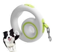 Retractable Lead for Dogs - Durable Extendable Cable for Walking with Cats, Non-slip Handle with Shock Absorber and Night Reflections