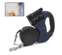 Retractable Lead Leash Double Tangle Dual Doggie 2 Dog 50 Pounds For Pet Dog