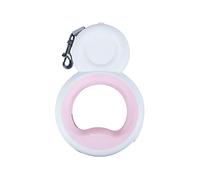Retractable leash, Retractable Dog Leash USB Rechargeable LED Light 360° No Walking Pet Lead Built-in Poop Bag Dispenser(3,300cm)