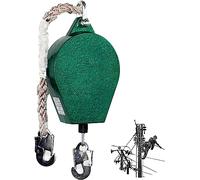 Retractable Lifeline Fall Arrest Device - 500 cm Height Safety System - Self Retracting Safety Rope for Elevated Work Protection