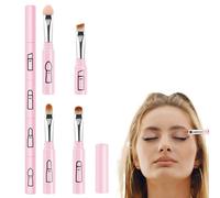 Retractable Lip Brush - 16.2x1cm, Double-Ended Lip Makeup, Convenient Life | Skin-softening Lipstick Brush, Travel Applicator for Women Beginners Kit Gift