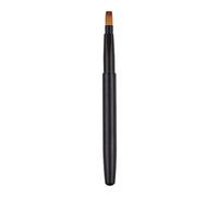Retractable Lip Brush Applicator for Lipstick, Gloss & Creams - Portable Travel Design, Flat Precision Tip, Professional Makeup Artist Approved - Ideal for On-the-Go Touch-Ups, Makeup Artists &