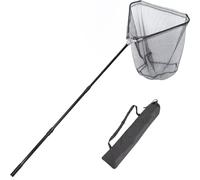 Retractable Long Landing Net - 83" Large Fishing Net Telescoping Handle, 26" Deep. with Storage Bag