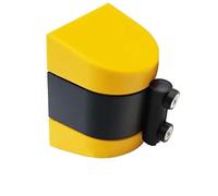 Retractable Magnetic Belt Barrier - Outdoor Expandable Queue Safety Barrier with Magnetic Adsorption - Crowd Control Stanchion for Events and Lines