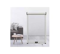 Retractable Magnetic Screen for Windows - Invisible Roll Up Design with Pull Cord, High Visibility